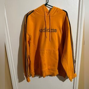 Orange Adidas Sweatshirt Size XL